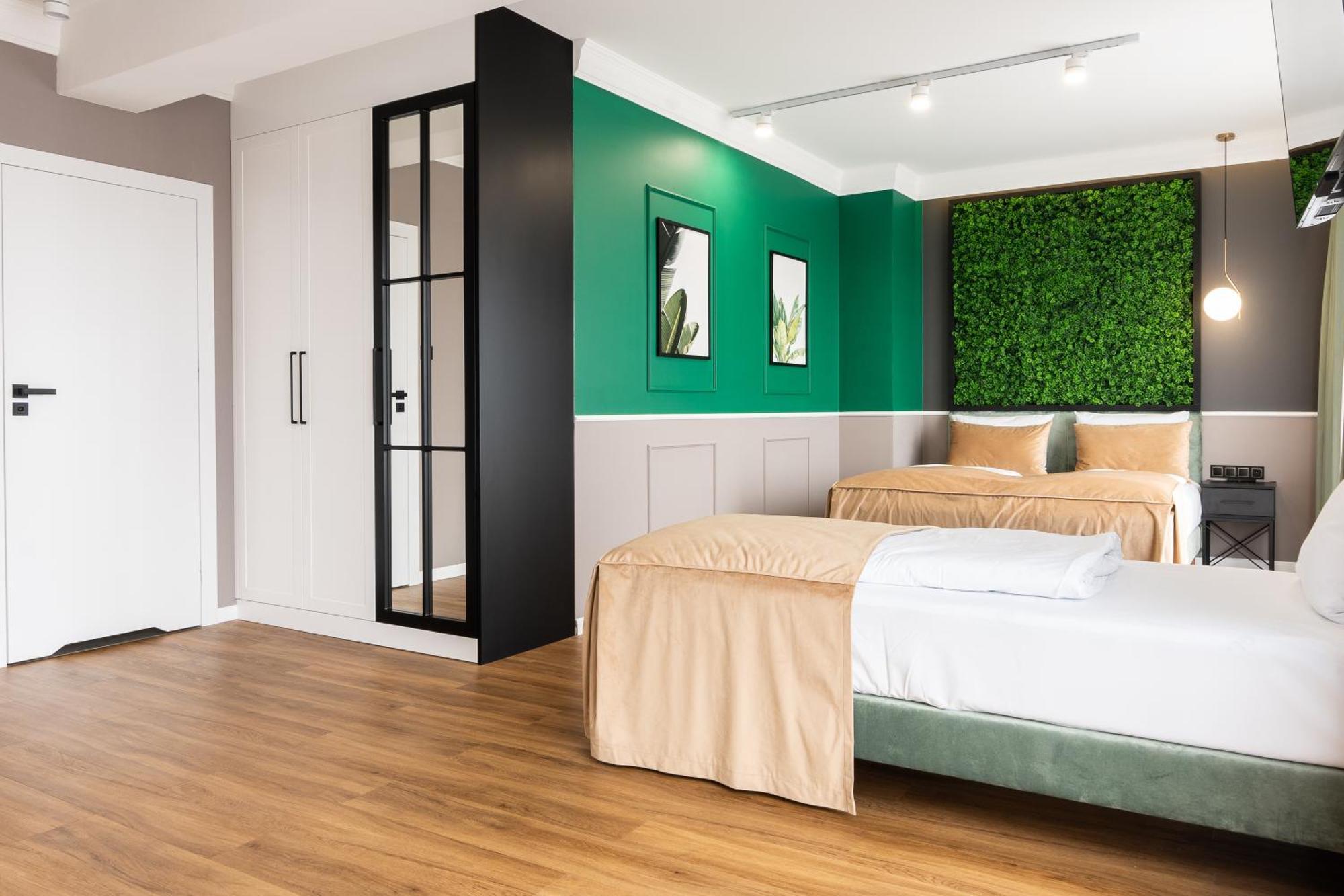 Aparthotel Green Concrete - Eko-Bus Na Plaze, Rowery I Masaze Świnoujście Buitenkant foto